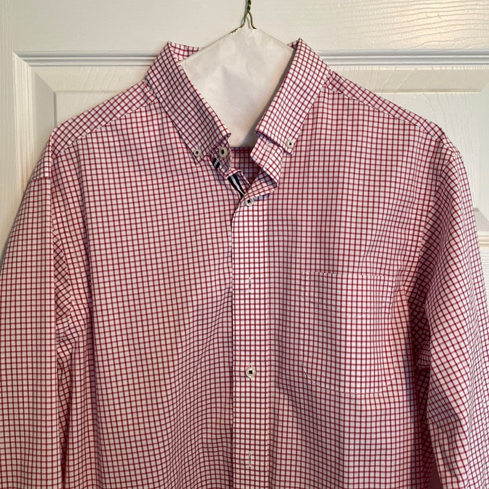 Red dress shirt size Large